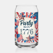 Juli Party Dosenglas (Rückseite)