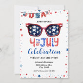 Juli Party Einladung (Vorderseite)