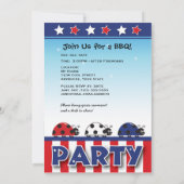 Juli-Party Einladung (Rückseite)