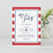 JULI-Party Einladung (Stehend Vorderseite)