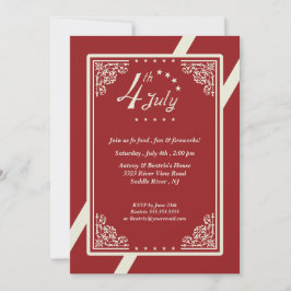 Juli Party Einladung