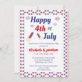 Juli Party Einladung (Vorderseite)