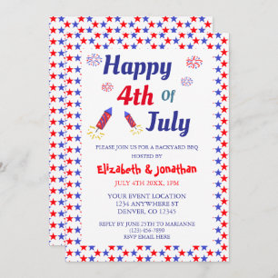 Juli Party Einladung