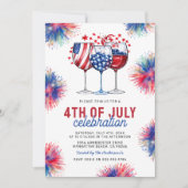 Juli Party Einladung (Vorderseite)