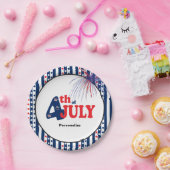 Juli Party Feier Pappteller (Party)