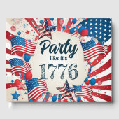 Juli Party Gästebuch (Vorderseite)