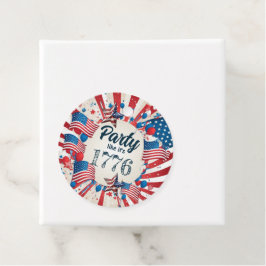 Juli Party Geschenkanhänger