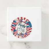 Juli Party Geschenkanhänger (Beispiel)