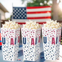 Juli Party Geschenkboxen 🎆 🇺 🇸