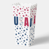 Juli Party Geschenkboxen 🎆 🇺 🇸 Geschenkschachtel (Rückseite)