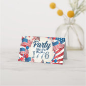 Juli Party Platzkarte (Rückseite)