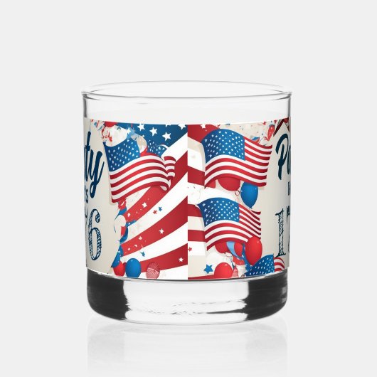 Juli Party Whiskyglas (Links)