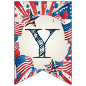 Juli Party Wimpelkette (Erste Fahne)