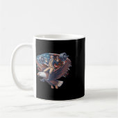 Juli Patriotic Funny George Washington Juli Kaffeetasse (Links)