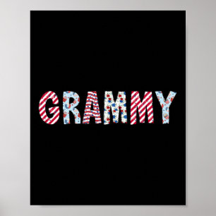Juli Patriotic Grammy Independence Day American Poster
