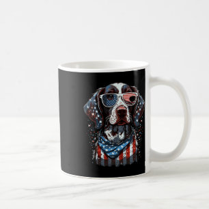Juli Patriotischer deutscher Kurzhaarhund U Kaffeetasse