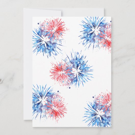 Juli Pool-Party Einladung (Rückseite)