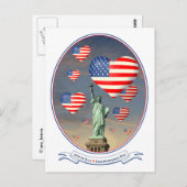 Juli Postkarte (Vorne/Hinten)