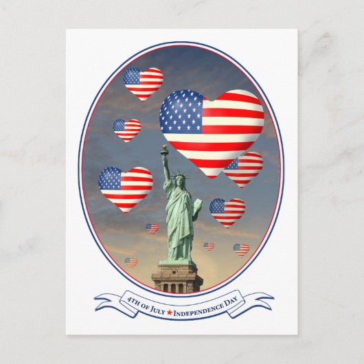 Juli Postkarte (Vorderseite)