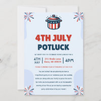 Juli Potluck Party