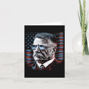 Juli Präsident Theodore Roosevelt Amerikaner Karte