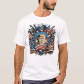 Juli Präsident Trump T-Shirt (Vorderseite)