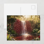 Juli Rubin Wasserfall Postkarte (Vorne/Hinten)