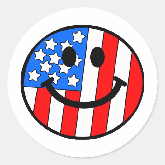 Juli Runder Aufkleber (Vorderseite)