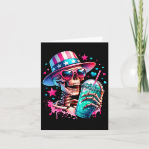 Juli Skeleton Retro Trendy Mama Skull Mama L Karte