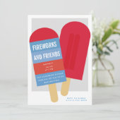 JULI SOMMER PARTY EINLADUNG laden (Stehend Vorderseite)