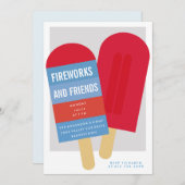 JULI SOMMER PARTY EINLADUNG laden (Vorne/Hinten)