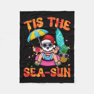 Juli Sommerliebhaber Strand Santa Tis Die Meereson Fleecedecke