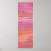 Juli Sonnenaufgang Wasserfarben Poster (Vorne)