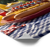 Juli Spaß Poster (Ecke)