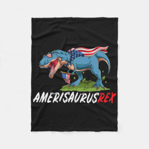 Juli T Rex America Dinosaurier Independence Day P Fleecedecke