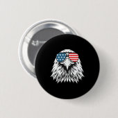 Juli Tag der Unabhängigkeit der amerikanischen Adl Button (Vorne & Hinten)