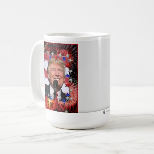 Juli Trump-Tasse Kaffeetasse (Vorderseite Links)