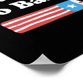 Juli US-amerikanische Flaggenmänner Poster (Ecke)
