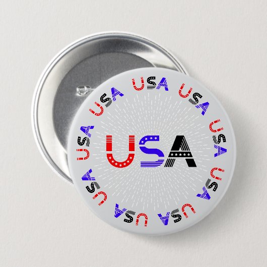 Juli USA Button (Vorne & Hinten)