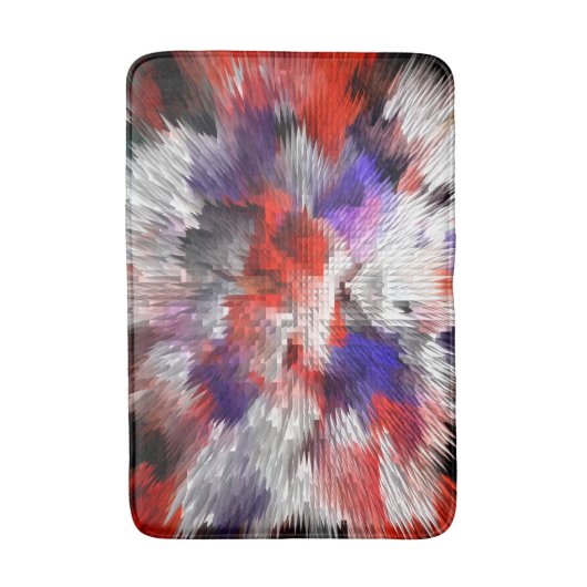 Juli USA Feier...... Badematte (Vorderseite Vertikal)