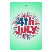 Juli Veröffentlichung-98146 Mini Klemmbrett (Rückseite)