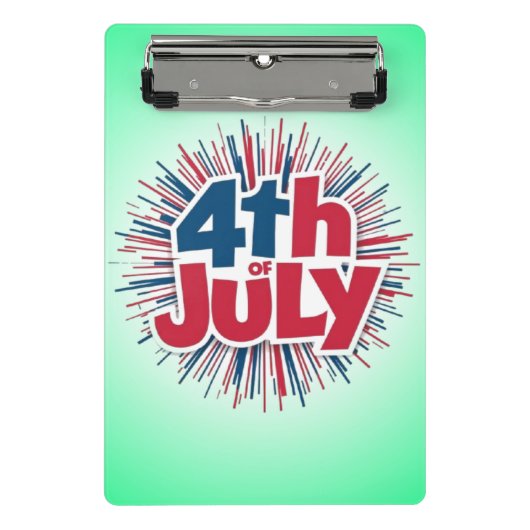 Juli Veröffentlichung-98146 Mini Klemmbrett (Vorderseite)