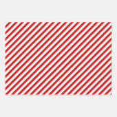 Juli Vierte Sterne Streifen Blumenrot Blau Geschenkpapier Set (Vorderseite 3)