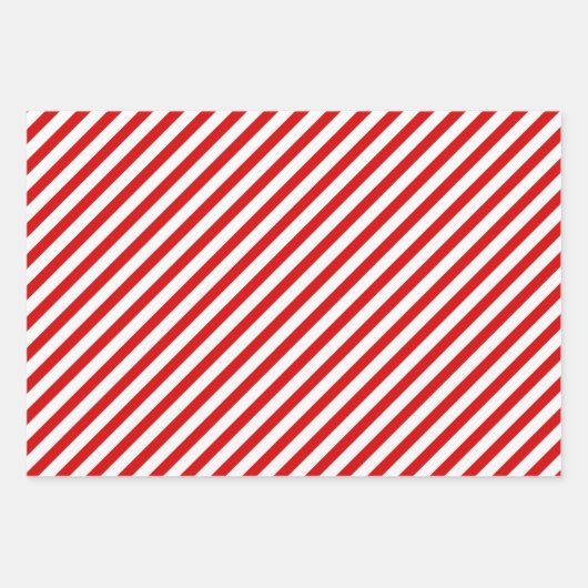 Juli Vierte Sterne Streifen Blumenrot Blau Geschenkpapier Set (Vorderseite 3)