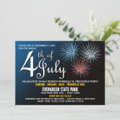 Juli Wiedersehen Einladung der Familie (Stehend Vorderseite)