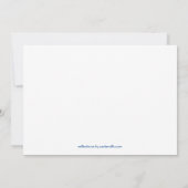 Juli Wiedersehen Einladung der Familie (Rückseite)