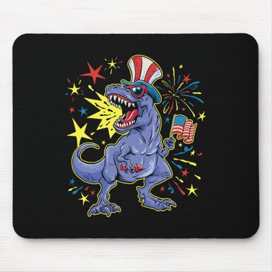 Juli zum Unabhängigkeitstag Mousepad (Vorne)