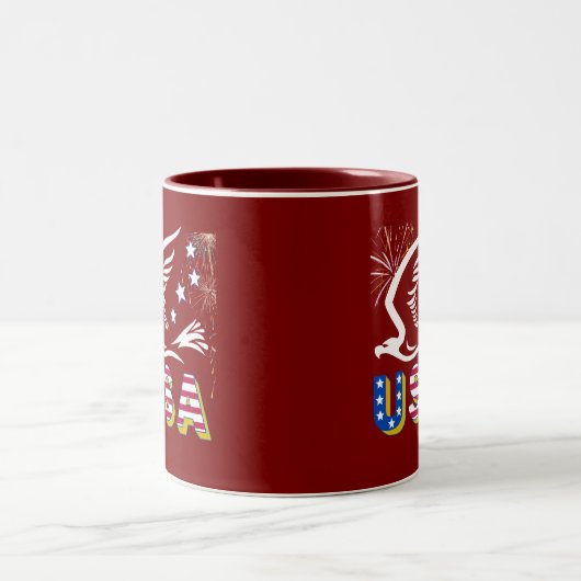Juli Zweifarbige Tasse (Mittel)