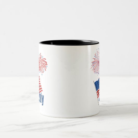 Juli Zweifarbige Tasse (Mittel)