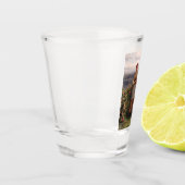 Julia Ansammlung Rose (Schönes Mädchen und Blume) Schnapsglas (Links)